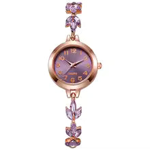 Elegant Ladies` Bracelet Style Quartz Watch(Without Box)