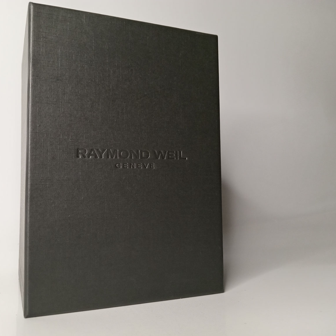 Reloj automático de plata para hombre Freelancer de Raymond Weil 7740-SC3-65521 de segunda mano