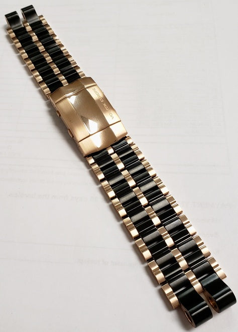 Vostok-Europe Energia Stainless Steel Rose/Black PVD Bracelet (Does not come with a watch)