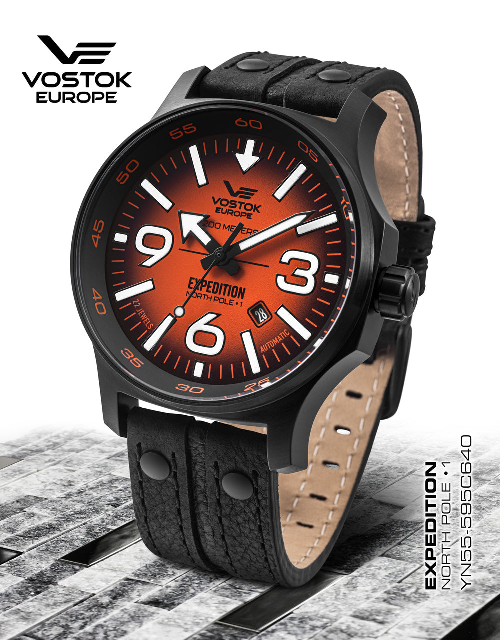 Vostok Europe Expedition North Pole YN55/595C640