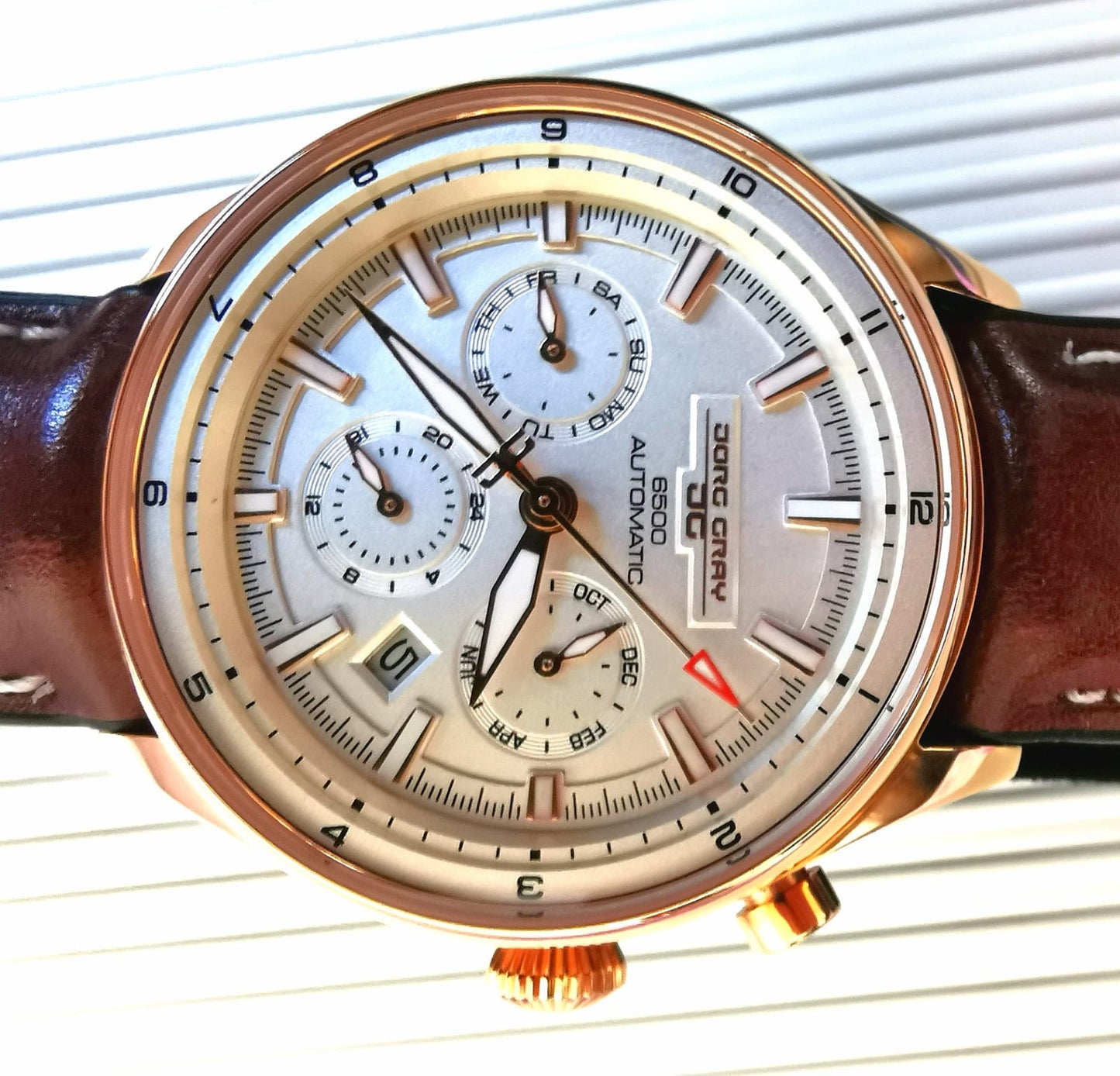 Pre-Owned Men's Jorge Grey 6500 Automatic