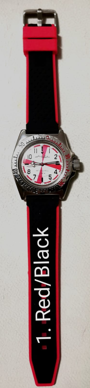 Black Top / Red Bottom - Rubber.