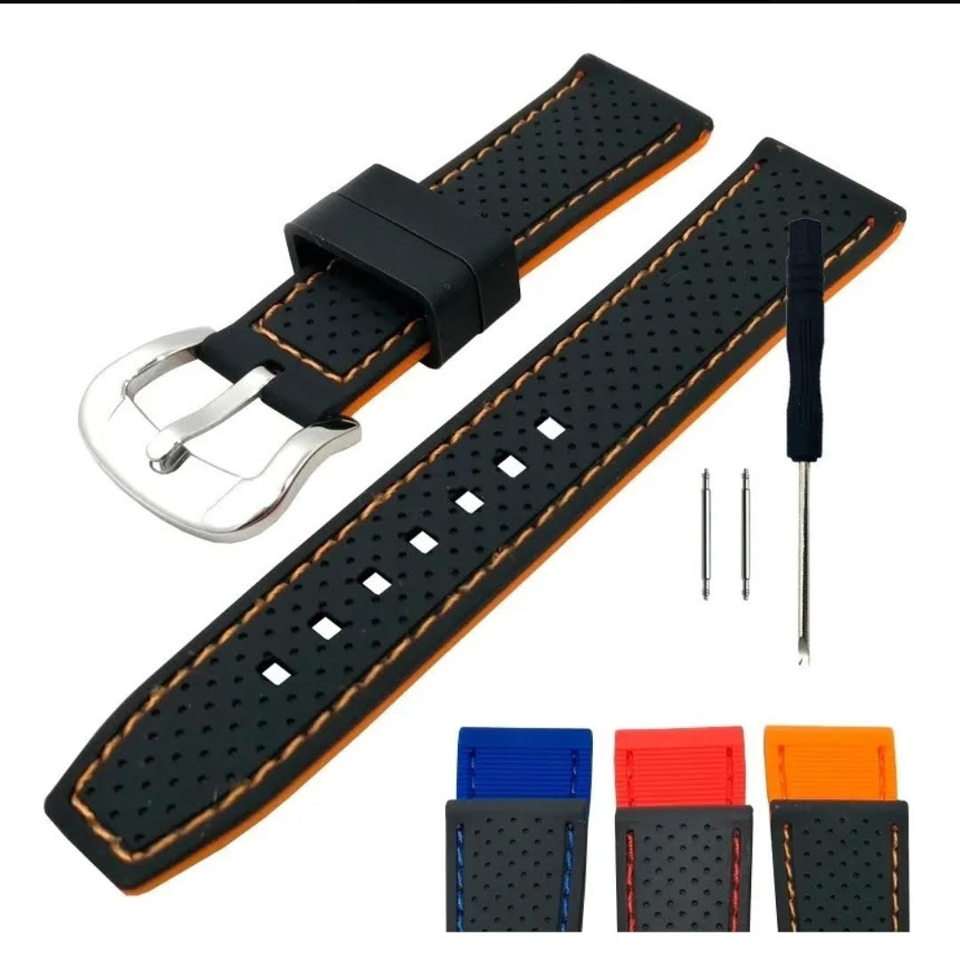 Tropical Silicone Strap
