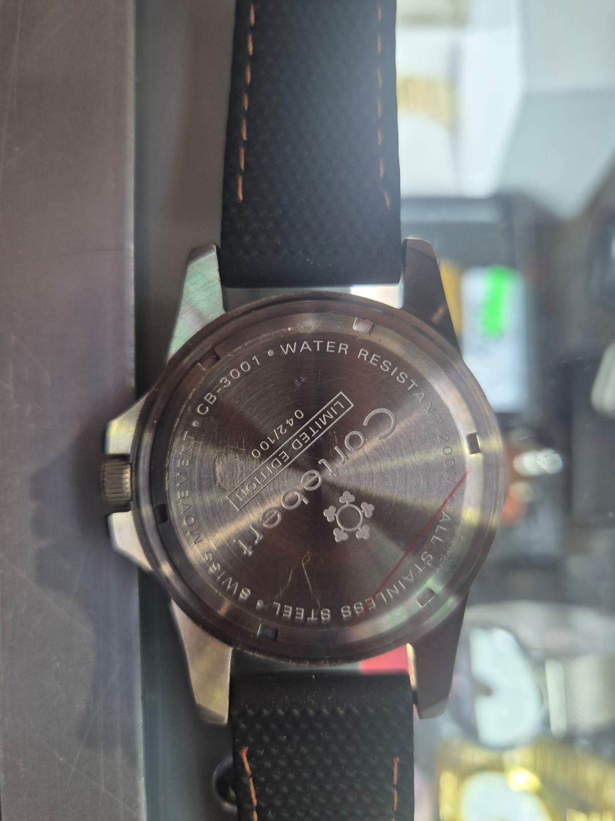 Cortebert Vitesse Brown Dial CB-3001