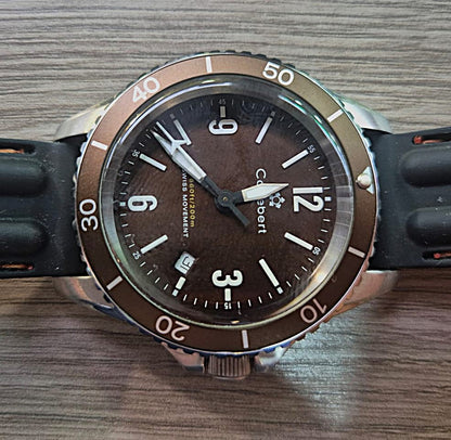 Cortebert Vitesse Brown Dial CB-3001