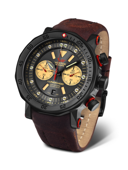 Vostok-Europe LUNOKHOD 2 GRAND CHRONO Mens Watch 6S21-620C629