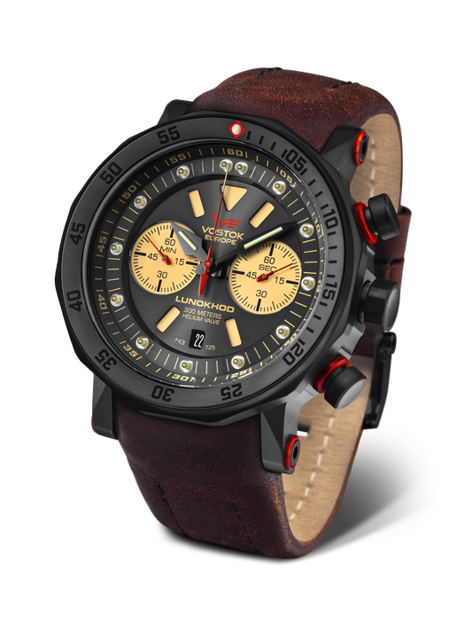 Vostok-Europe LUNOKHOD 2 GRAND CHRONO Mens Watch 6S21-620C629