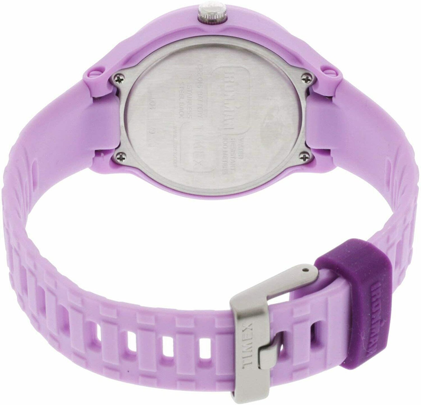 Reloj Timex Ironman de cuarzo con esfera morada para mujer