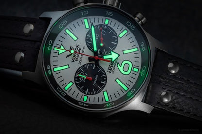 Vostok-Europe Expedition North Pole-1 6S21/595A642 Con brazalete de acero inoxidable