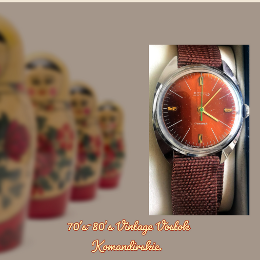 Vintage Vostok Komandirskie