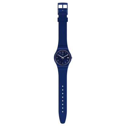 Swatch Essentials Ladies' Plata en azul 