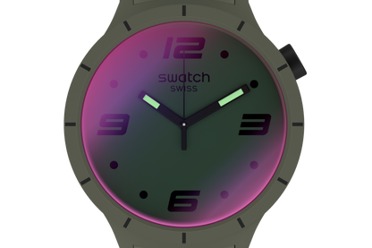 Reloj Swatch Futuristic Cuarzo Verde Hombre SO27M105