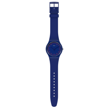 Reloj Swatch Bluenred Cuarzo Esfera Azul Hombre SUON146