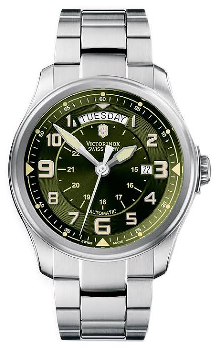 Swiss Army Infantry Vintage Day and Date Mecha Reloj para hombre modelo 241374