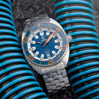 Ocean Crawler Core Diver V4 - Azul/Naranja